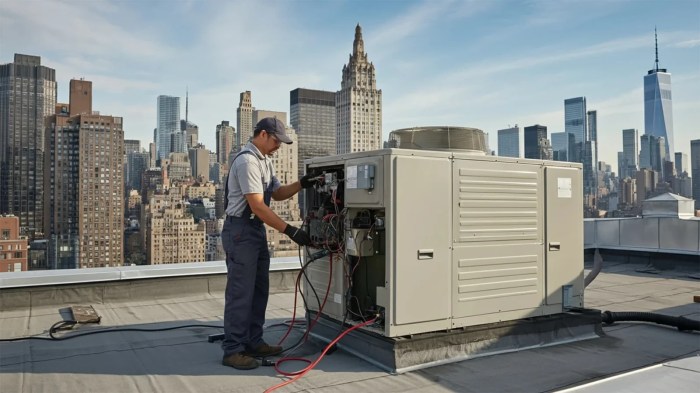 Rooftop HVAC Unit Repair in Manhattan | Commercial