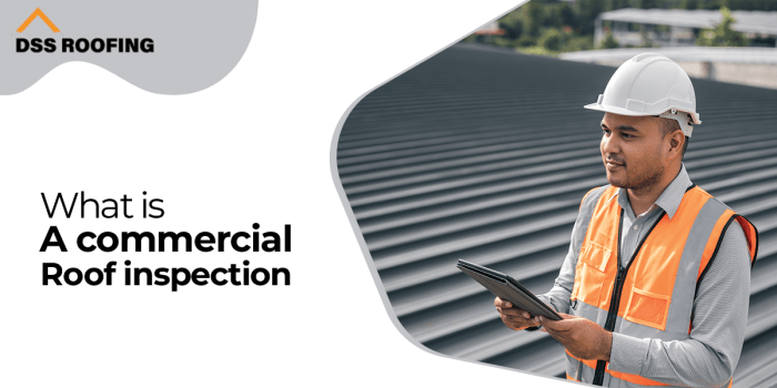 Industrial roofing inspection services