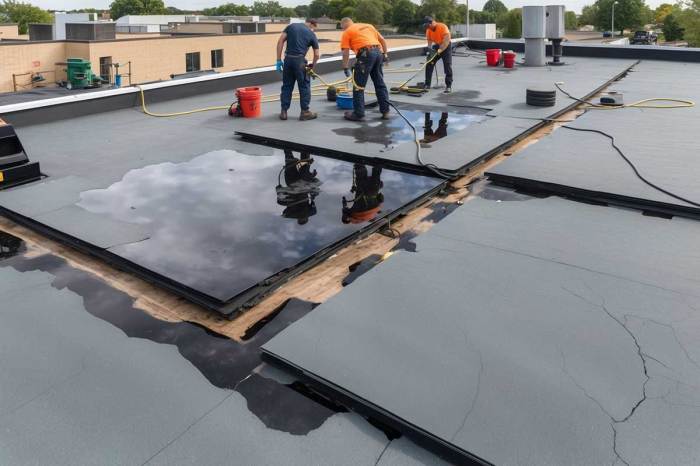 Flat Roof Repair Dallas Fort Worth TX | (972) 839-6834 | Flat Roofing ...