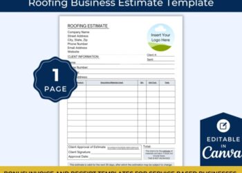 Roof maintenance estimate online