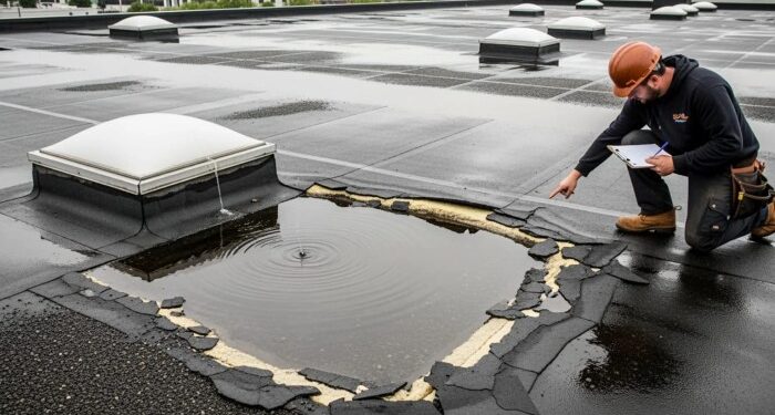 Stopping the Leak: A Commercial Guide to Roof Water Damage Repair ...